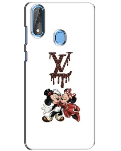 Чехол для ZTE Blade V10 с картинкой «LV и Микки Маус»