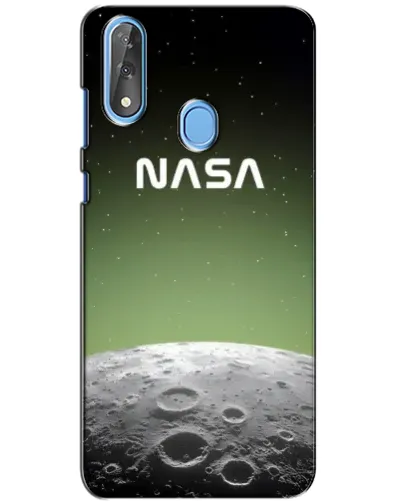 Чехол для ZTE Blade V10 с картинкой «NASA — лунный градиент»