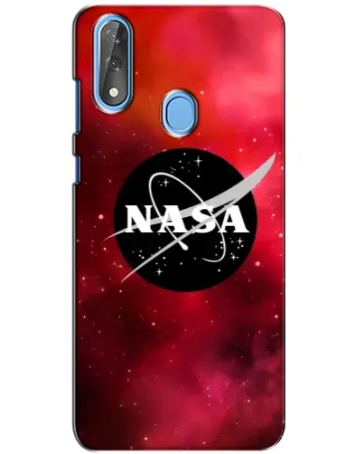 Чехол для ZTE Blade V10 с картинкой «NASA — красная туманность»