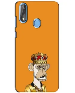 Чехол для ZTE Blade V10 с картинкой «Золотая обезьяна Bored Ape» Чехол для ZTE Blade V10 с картинкой «Золотая обезьяна Bored Ape»