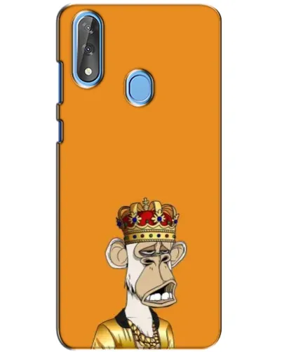 Чехол для ZTE Blade V10 с картинкой «Золотая обезьяна Bored Ape» Чехол для ZTE Blade V10 с картинкой «Золотая обезьяна Bored Ape»
