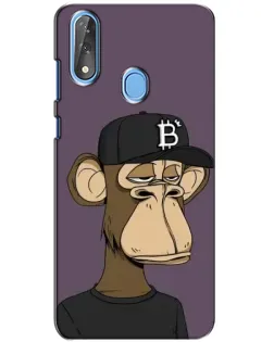 Чехол для ZTE Blade V10 с картинкой «Bored Ape в кепке» Чехол для ZTE Blade V10 с картинкой «Bored Ape в кепке»