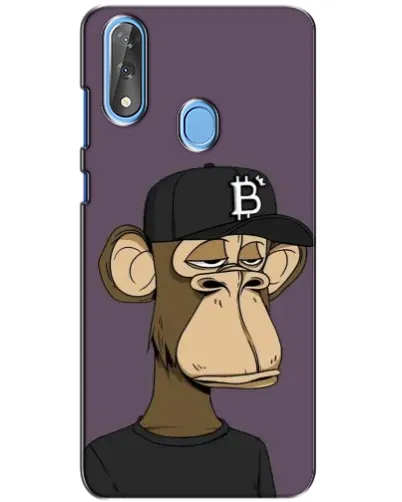 Чехол для ZTE Blade V10 с картинкой «Bored Ape в кепке» Чехол для ZTE Blade V10 с картинкой «Bored Ape в кепке»