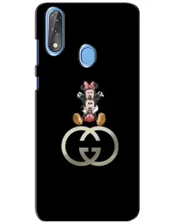 Чехол для ZTE Blade V10 с картинкой «Минни Маус на лого» Чехол для ZTE Blade V10 с картинкой «Минни Маус на лого»