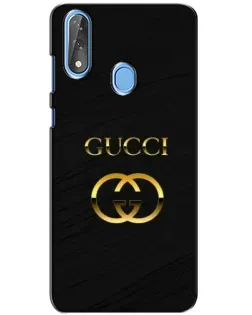 Чехол для ZTE Blade V10 с картинкой «Золотой логотип Gucci» Чехол для ZTE Blade V10 с картинкой «Золотой логотип Gucci»