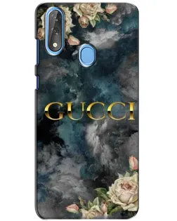 Чехол для ZTE Blade V10 с картинкой «Абстрактные цветы Gucci» Чехол для ZTE Blade V10 с картинкой «Абстрактные цветы Gucci»