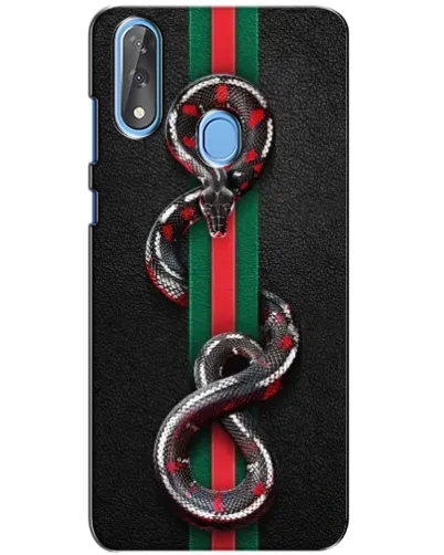 Чехол для ZTE Blade V10 с картинкой «Gucci — змея на полосе» Чехол для ZTE Blade V10 с картинкой «Gucci — змея на полосе»