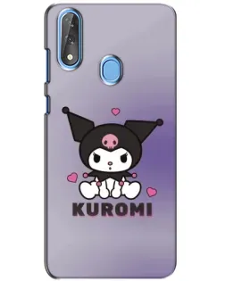 Чехол для ZTE Blade V10 с картинкой «Kuromi — фиолетовый арт» Чехол для ZTE Blade V10 с картинкой «Kuromi — фиолетовый арт»