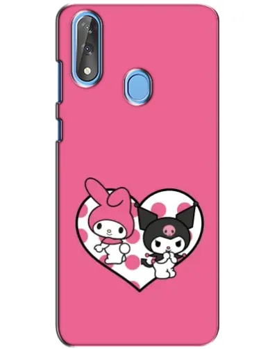 Чехол для ZTE Blade V10 с картинкой «Kuromi и My Melody» Чехол для ZTE Blade V10 с картинкой «Kuromi и My Melody»