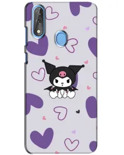 Чехол для ZTE Blade V10 с картинкой «Kuromi и лавандовые сердца» Чехол для ZTE Blade V10 с картинкой «Kuromi и лавандовые сердца»