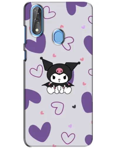 Чехол для ZTE Blade V10 с картинкой «Kuromi и лавандовые сердца» Чехол для ZTE Blade V10 с картинкой «Kuromi и лавандовые сердца»