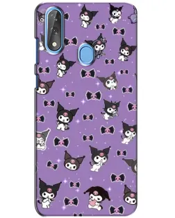 Чехол для ZTE Blade V10 с картинкой «Kuromi — паттерн» Чехол для ZTE Blade V10 с картинкой «Kuromi — паттерн»