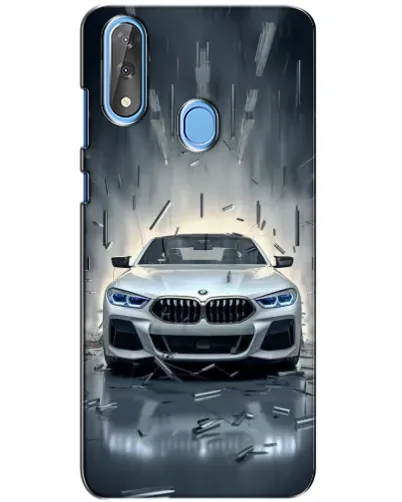 Чехол для ZTE Blade V10 с картинкой «BMW в свете фар»
