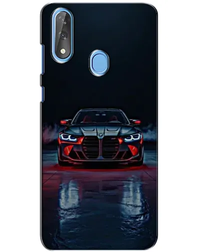 Чехол для ZTE Blade V10 с картинкой «BMW на мокрой дороге»