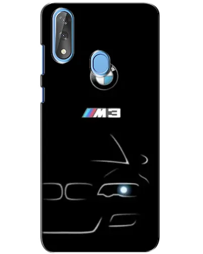 Чехол для ZTE Blade V10 с картинкой «Минималистичный принт BMW M3»