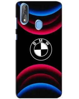 Чехол для ZTE Blade V10 с картинкой «Логотип BMW и неоновые дуги» Чехол для ZTE Blade V10 с картинкой «Логотип BMW и неоновые дуги»