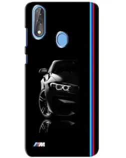 Чехол для ZTE Blade V10 с картинкой «Силуэт BMW в темноте» Чехол для ZTE Blade V10 с картинкой «Силуэт BMW в темноте»