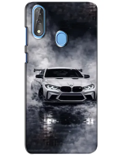 Чехол для ZTE Blade V10 с картинкой «BMW сквозь туман»