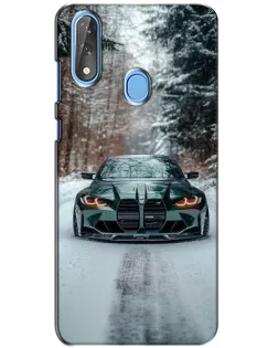 Чехол для ZTE Blade V10 с картинкой «BMW в зимнем лесу» Чехол для ZTE Blade V10 с картинкой «BMW в зимнем лесу»