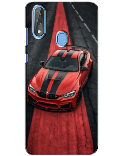 Чехол для ZTE Blade V10 с картинкой «BMW на красной дорожке»