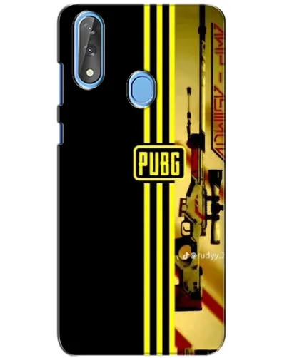 Чехол для ZTE Blade V10 с картинкой «PUBG — камуфляжный шлем»