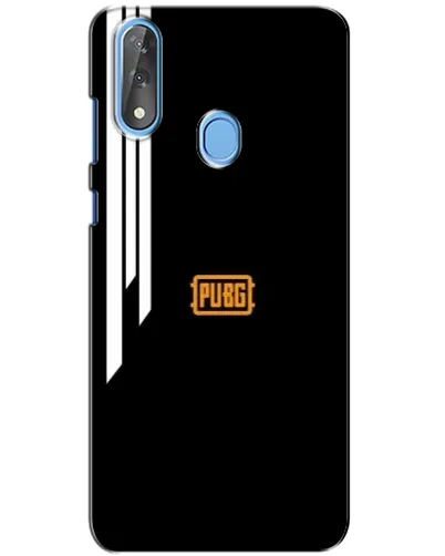 Чехол для ZTE Blade V10 с картинкой «PUBG — вертикальные линии»