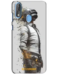 Чехол для ZTE Blade V10 с картинкой «PUBG — боец в пыли» Чехол для ZTE Blade V10 с картинкой «PUBG — боец в пыли»