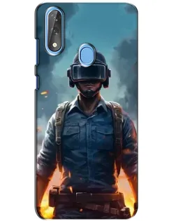 Чехол для ZTE Blade V10 с картинкой «PUBG — реалистичный герой» Чехол для ZTE Blade V10 с картинкой «PUBG — реалистичный герой»