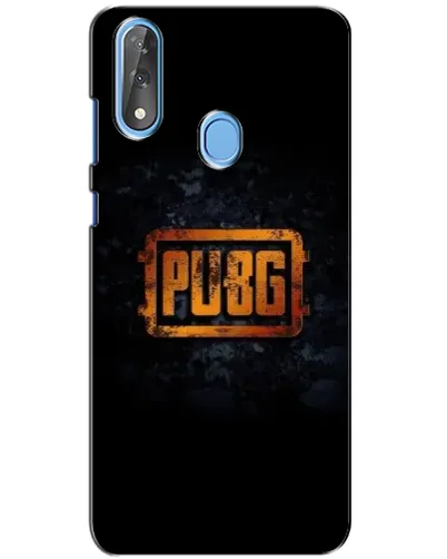 Чехол для ZTE Blade V10 с картинкой «PUBG — золотой логотип»