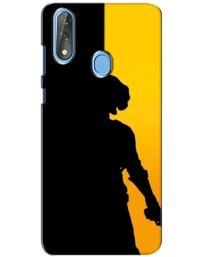 Чехол для ZTE Blade V10 с картинкой «Тень воина PUBG»