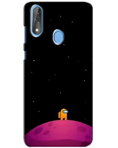 Чехол для ZTE Blade V10 с картинкой «Одинокий герой на планете» Чехол для ZTE Blade V10 с картинкой «Одинокий герой на планете»