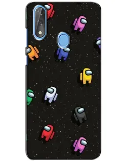 Чехол для ZTE Blade V10 с картинкой «Космический паттерн Among Us» Чехол для ZTE Blade V10 с картинкой «Космический паттерн Among Us»
