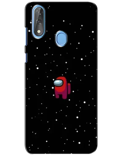 Чехол для ZTE Blade V10 с картинкой «Красный Among Us» Чехол для ZTE Blade V10 с картинкой «Красный Among Us»