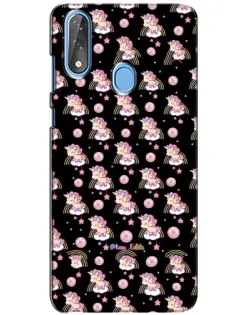 Чехол для ZTE Blade V10 с картинкой «Magic Unicorn паттерн»