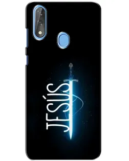 Чехол для ZTE Blade V10 с картинкой «Меч Духа Jesus»