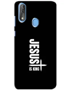 Чехол для ZTE Blade V10 с картинкой «Вертикаль веры Jesus»