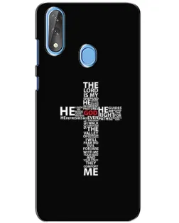 Чехол для ZTE Blade V10 с картинкой «Текстовый крест» Чехол для ZTE Blade V10 с картинкой «Текстовый крест»