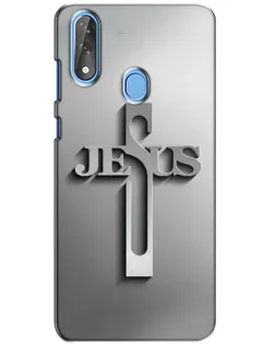 Чехол для ZTE Blade V10 с картинкой «Металлический крест Jesus» Чехол для ZTE Blade V10 с картинкой «Металлический крест Jesus»