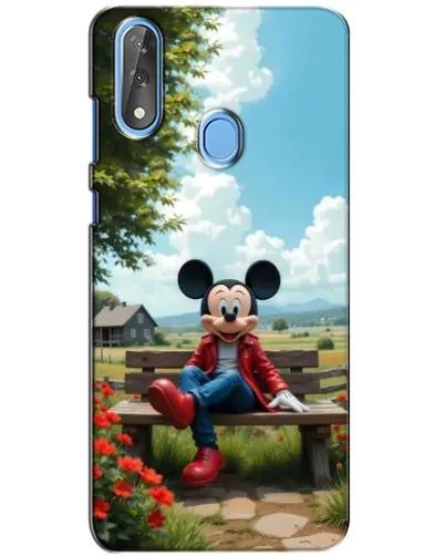 Чехол для ZTE Blade V10 с картинкой «Микки на скамейке» Чехол для ZTE Blade V10 с картинкой «Микки на скамейке»