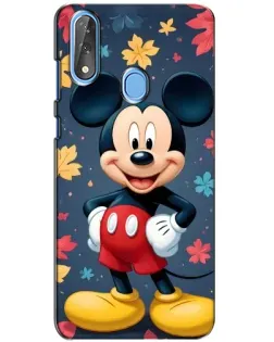 Чехол для ZTE Blade V10 с картинкой «Осенний Mickey Mouse»