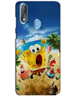Чехол для ZTE Blade V10 с картинкой «Развлечения на пляже»