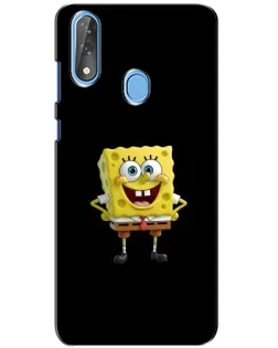 Чехол для ZTE Blade V10 с картинкой «Классический Губка Боб»