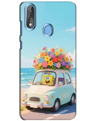 Чехол для ZTE Blade V10 с картинкой «Автомобильное путешествие»