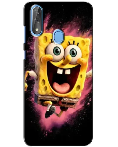 Чехол для ZTE Blade V10 с картинкой «Взрывной Спанч Боб»