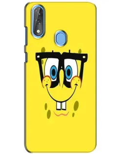 Чехол для ZTE Blade V10 с картинкой «Минималистичный Спанч Боб» Чехол для ZTE Blade V10 с картинкой «Минималистичный Спанч Боб»