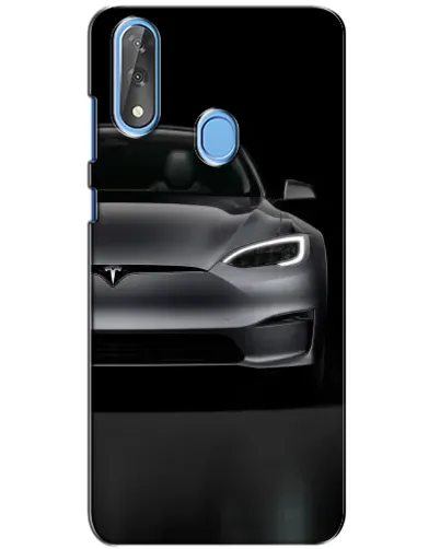 Чехол для ZTE Blade V10 с картинкой «Tesla Model S Look»