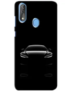 Чехол для ZTE Blade V10 с картинкой «Силуэт Tesla Night» Чехол для ZTE Blade V10 с картинкой «Силуэт Tesla Night»