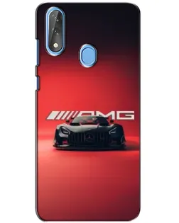 Чехол для ZTE Blade V10 с картинкой «Mercedes AMG — красная линия»