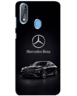 Чехол для ZTE Blade V10 с картинкой «Mercedes — решетка радиатора»