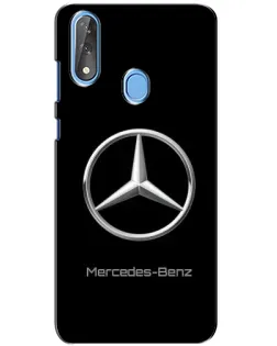 Чехол для ZTE Blade V10 с картинкой «Mercedes Silver Logo»